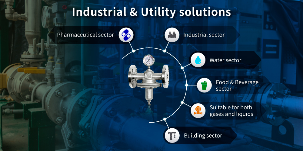 Applications of Z-Tide low pressure type pressure reducing valve