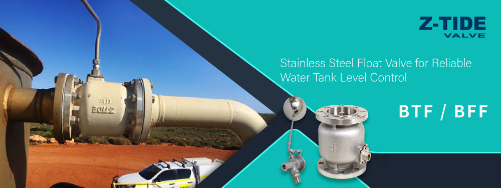 Z-Tide Float Valve outdoor installation in Australia