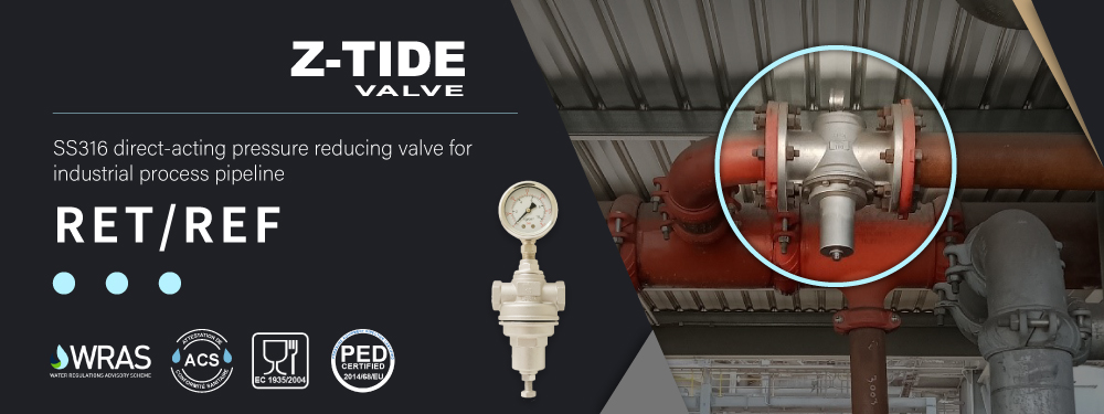 Pressure Reducing Valve for Plant Air Pipeline in Australia Z-Tide Pressure Reducing Valve for Plant Air Pipeline in Australia