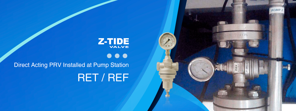 Z-Tide Direct Acting PRV for Pump Station in Belgium