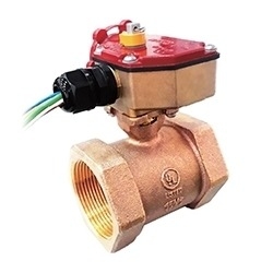 UL Bronze Signal Type Butterfly Valve